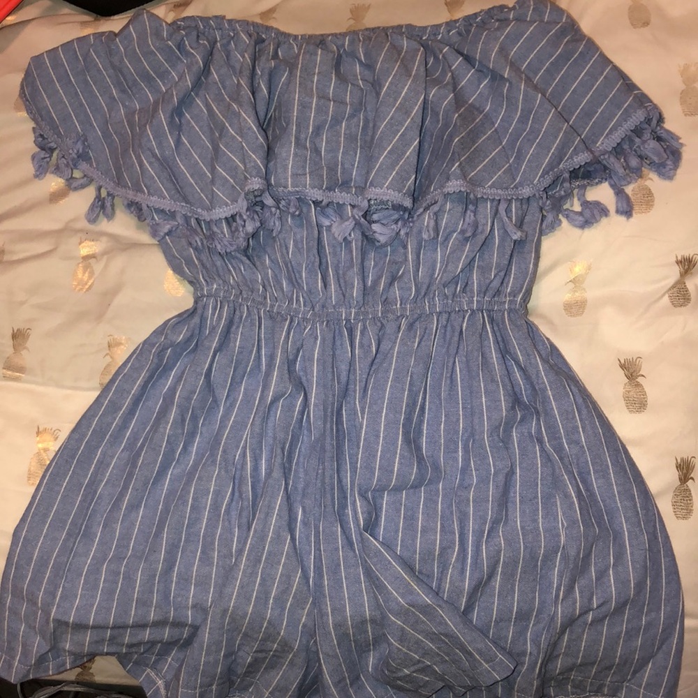 Blue/White jumper